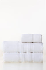 White 3pc Zero Twist Towel Set