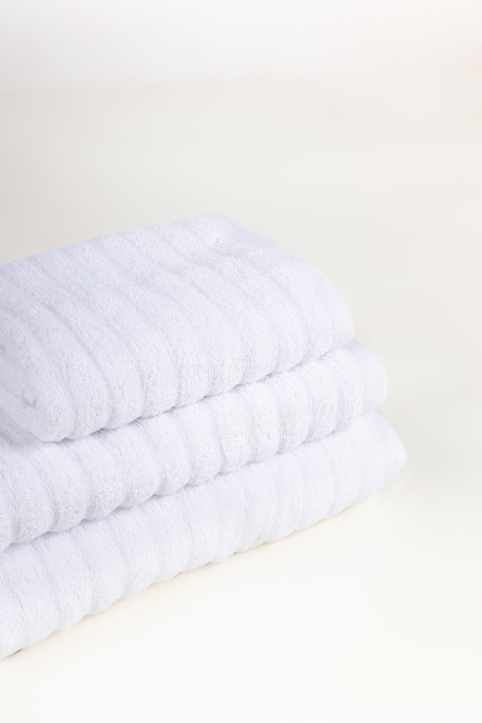 White Combed Plain Towel 26