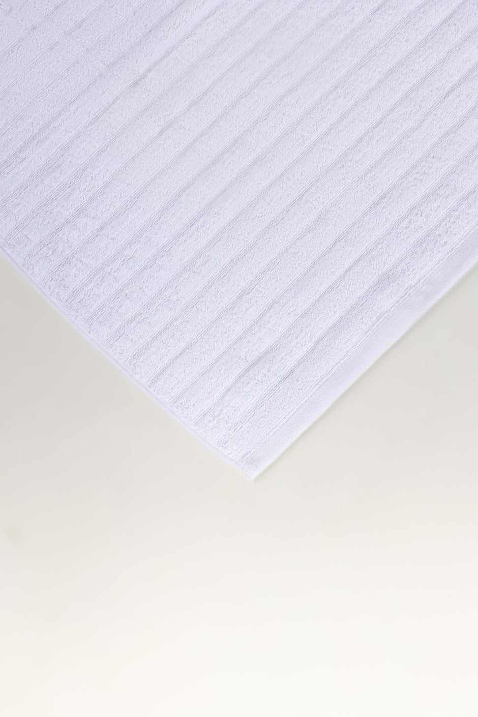 White Combed Plain Towel 26
