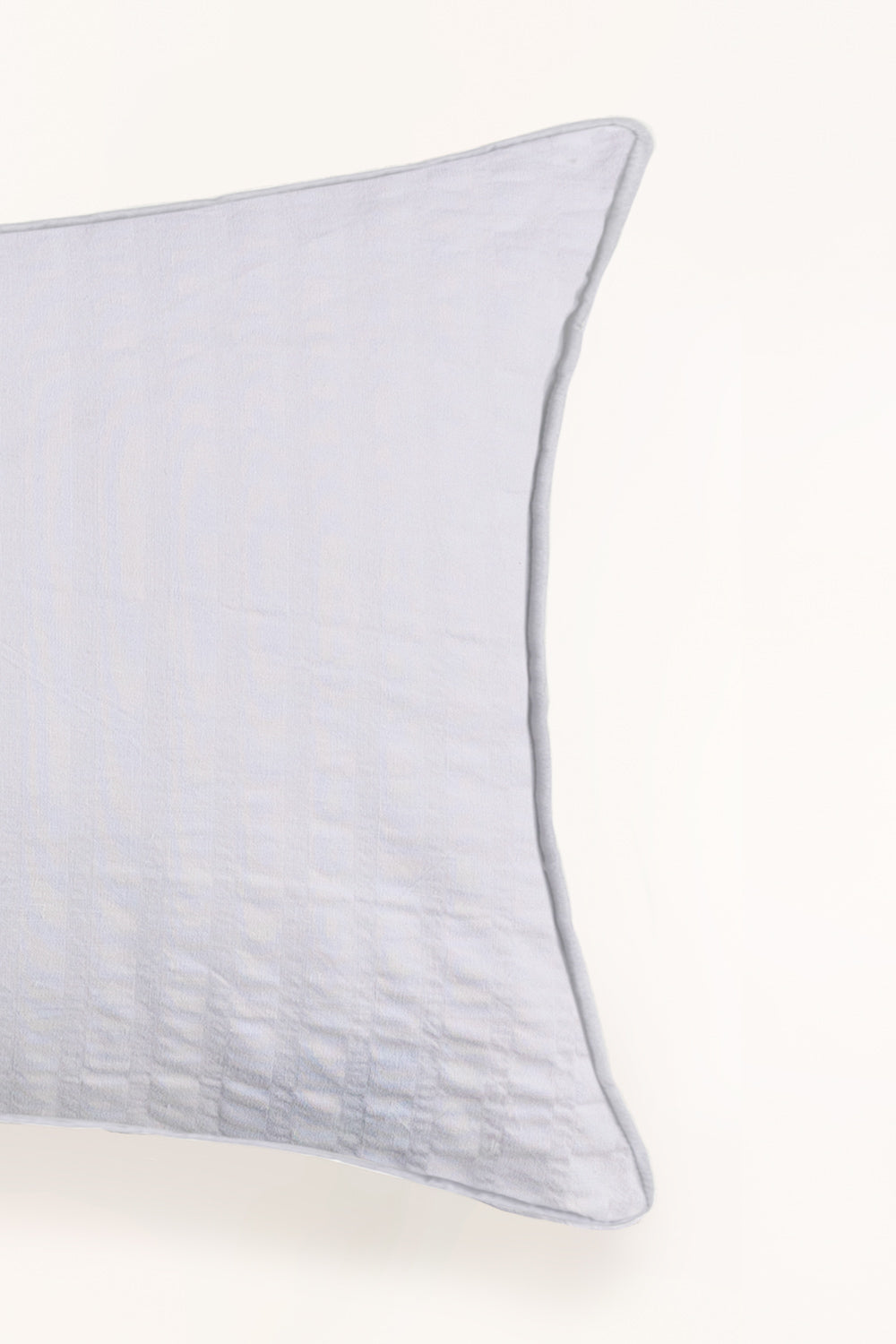 White Seersucker Dyed Deck Cushion Cover