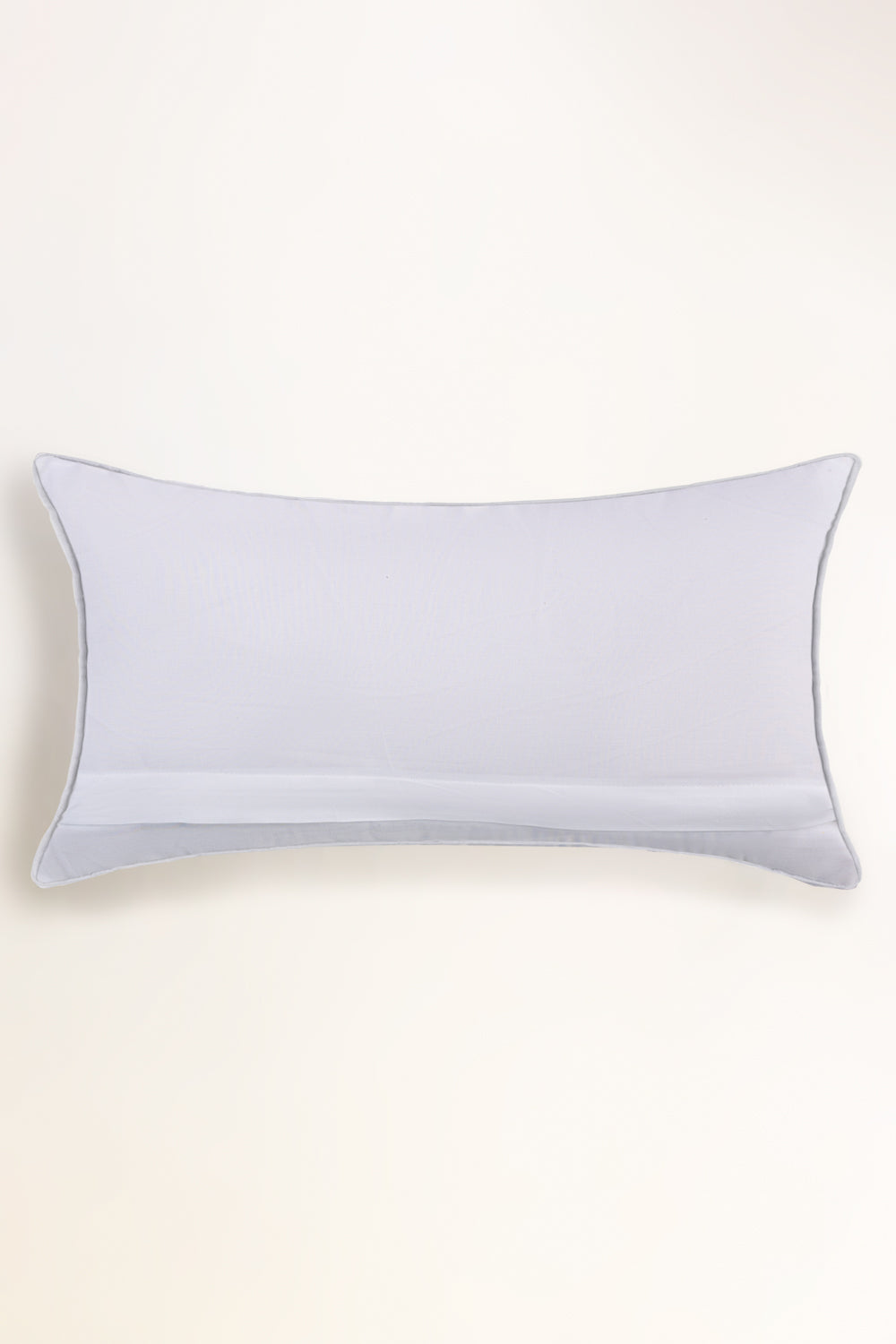 White Seersucker Dyed Deck Cushion Cover