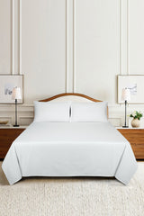 White T-150 Dyed Bed Sheet Set