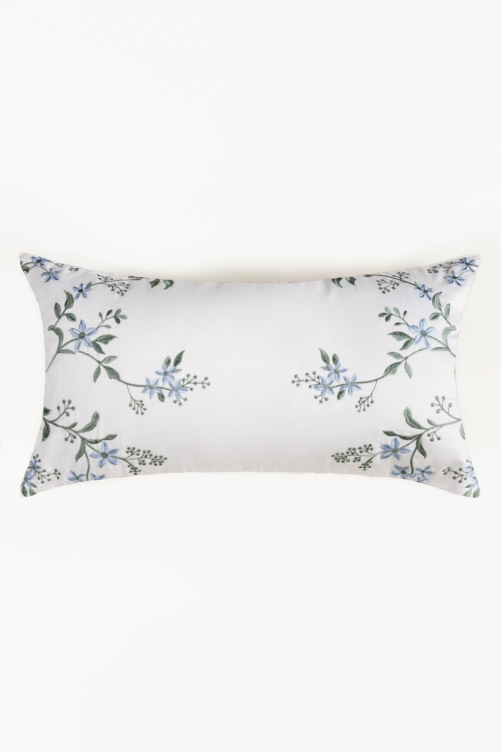 White T-400 Embroidered  Deck Cushion Cover 26