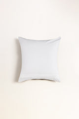 White T-400 Embroidered Square Cushion Cover 26