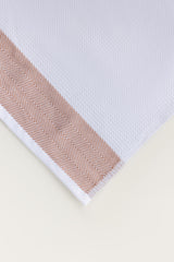 White Waffle Towel 26