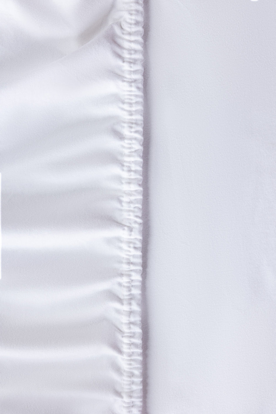 White Water Repellent Jersey Fitted  Sheet 25