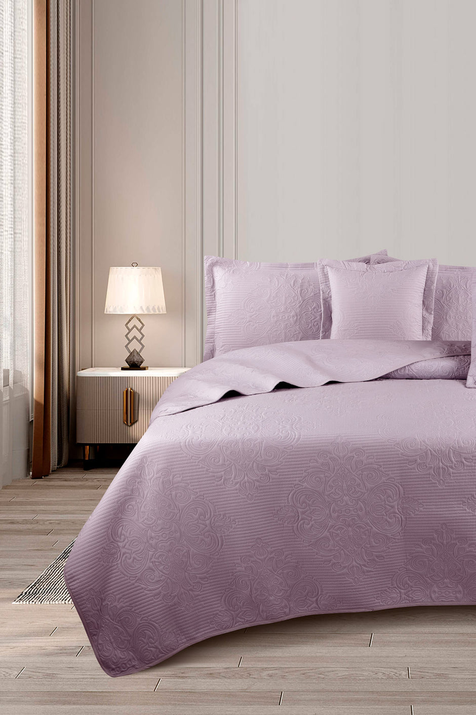 Winsome Dyed Ultrasonic Bedspread