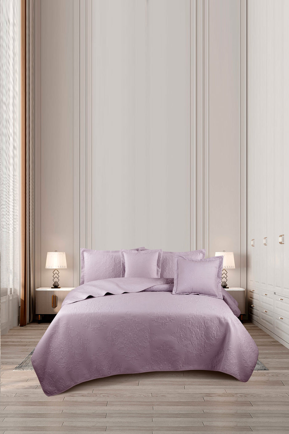 Winsome Dyed Ultrasonic Bedspread