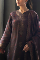 3 Piece Yarn Dyed Jacquard Suit with Dupatta MJ-52052