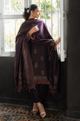 3 Piece Yarn Dyed Jacquard Suit with Dupatta MJ-52052