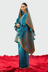 3 Piece Yarn Dyed Jacquard Suit with Dupatta MJ-52050