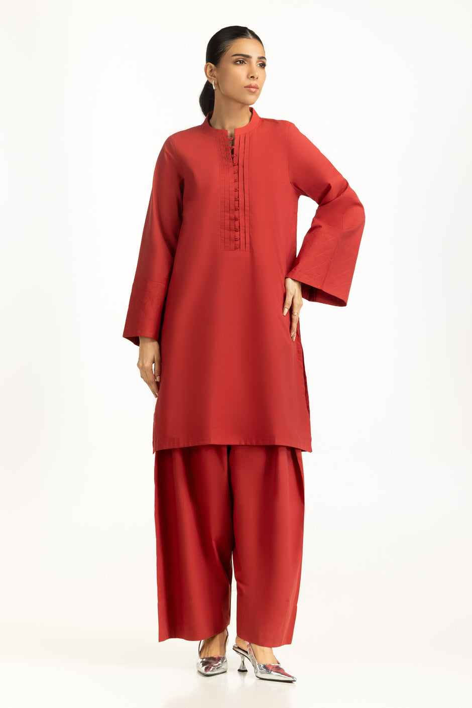 Yarn Dyed Co-Ord Set IPST-55054