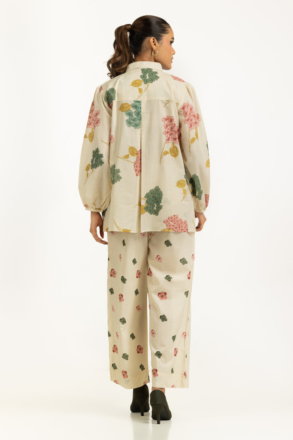 Yarn Lurex Printed Co-Ord Set IUSTTS-1284