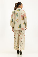 Yarn Lurex Printed Co-Ord Set IUSTTS-1284