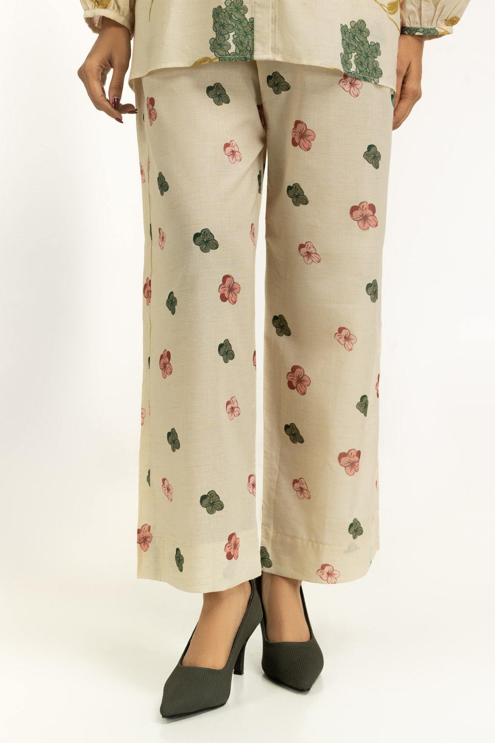 Yarn Lurex Printed Co-Ord Set IUSTTS-1284