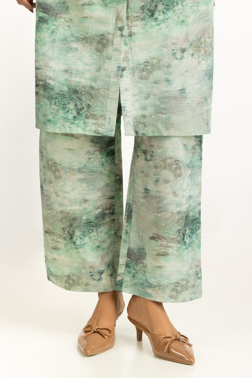 Yarn Lurex Printed Co-Ord Set IUSTTS-1323