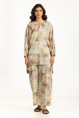 Yarn Lurex Printed Co-Ord Set IUSTTS-1325