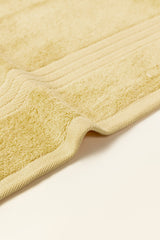 Yellow Dyed Bath Towel