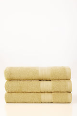 Yellow Dyed Bath Towel