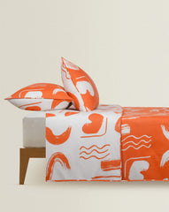 Abstract T-200 Quilt Cover Set