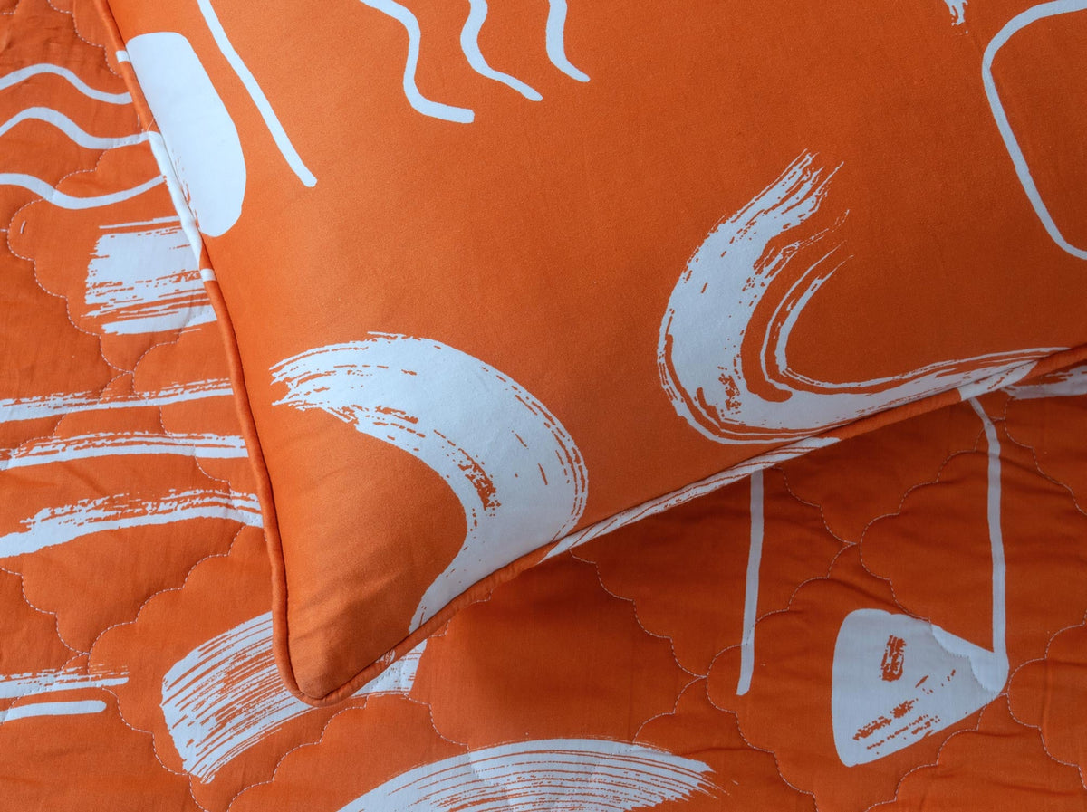 Abstract T-200 Bed Throw