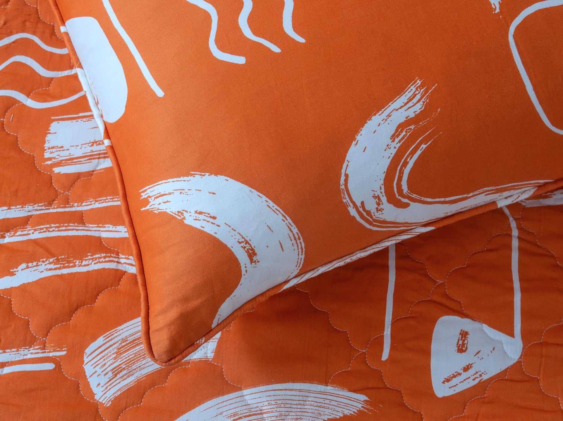 Abstract T-200 Bed Throw