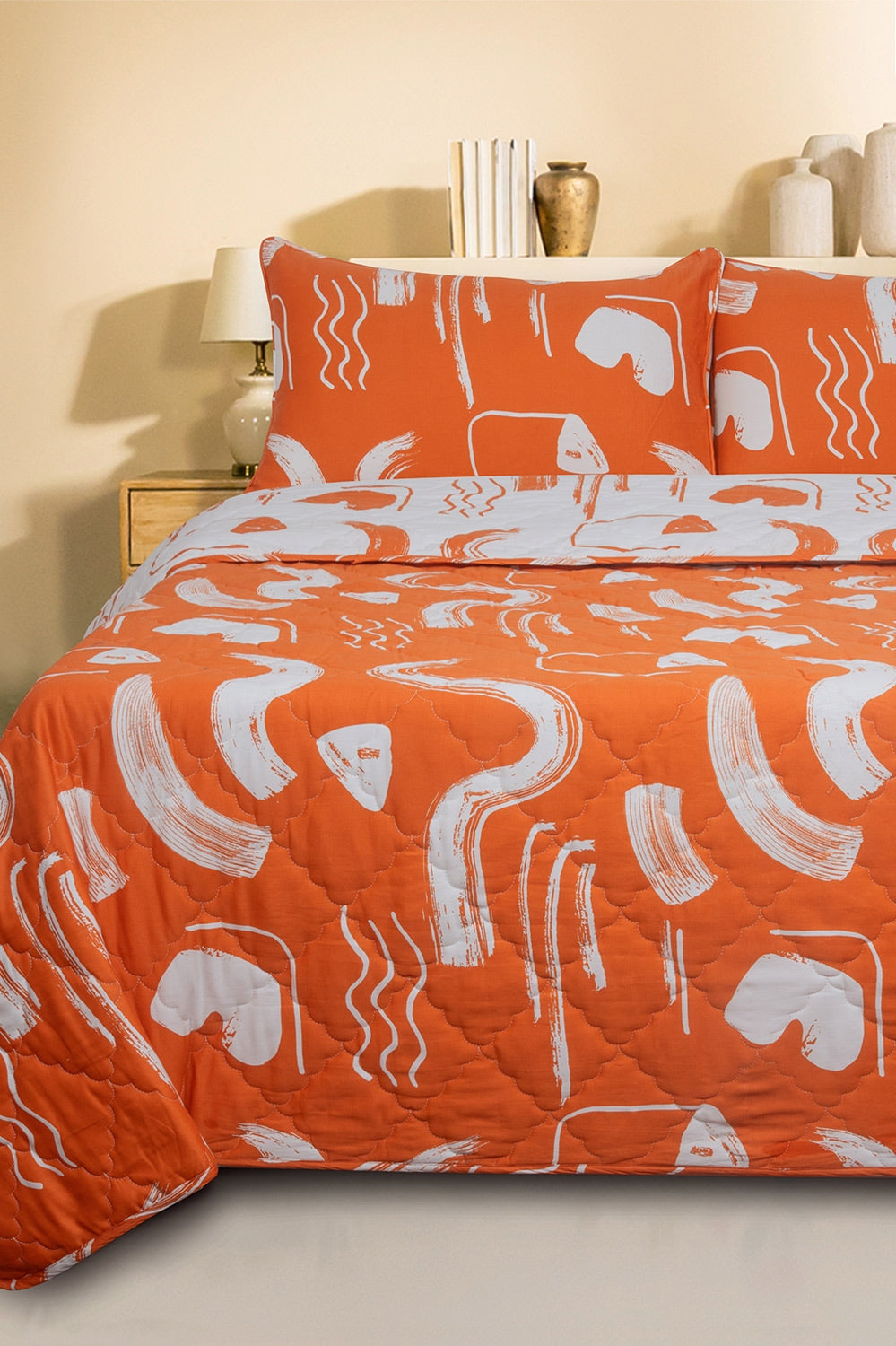 Abstract T-200 Bed Throw