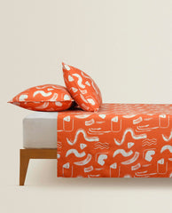 Abstract T-200 Bed Sheet Set
