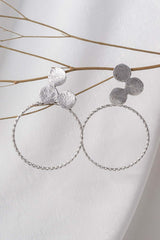Abstract Silver Earrings IFA-ER-030