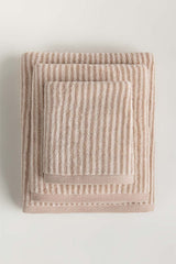 Almond Stripe Yarn Dyed Towel