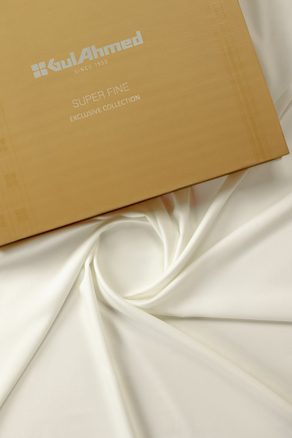 AMBASSADOR PEACH Unstitched Fabric Blended with Gift Box