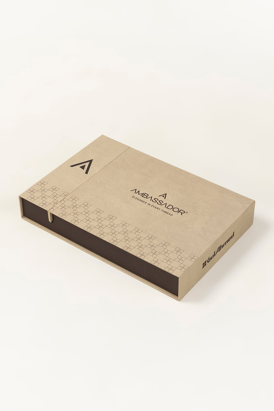 AMBASSADOR Unstitched Fabric Blended with Gift Box