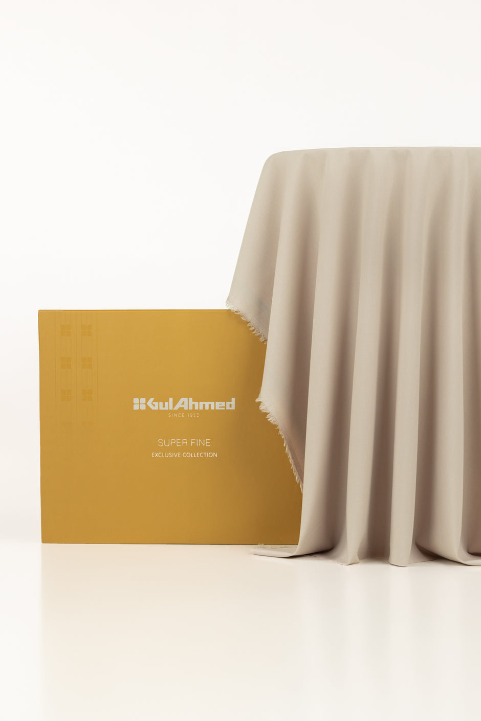 AMBASSADOR Unstitched Fabric Blended with Gift Box