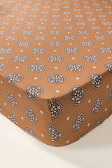 Amber Brown T-150 Fitted Sheet