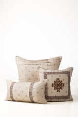 Amber Brown T-150 Square Cushion Cover