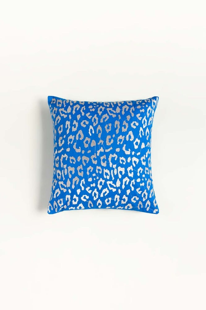 AW23-ANIMAL Cotton Embroidered Square Cushion Cover