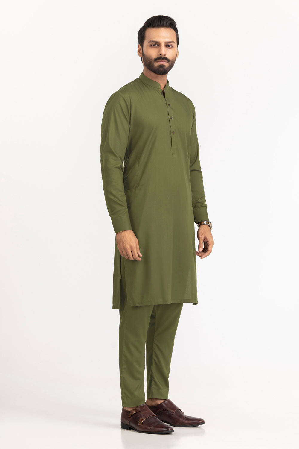 Anmol Unstitched Fabric Blended-N
