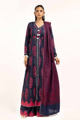 3 Piece Unstitched Jacquard Suit with Pashmina Dupatta AP-42023