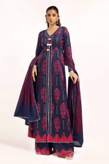 3 Piece Unstitched Jacquard Suit with Pashmina Dupatta AP-42023
