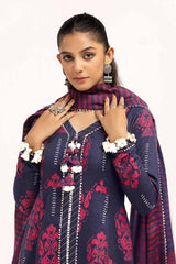 3 Piece Unstitched Jacquard Suit with Pashmina Dupatta AP-42023