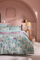 Aqua Impasto T-150 Quilt Cover Set