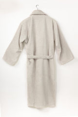 Ash Lilac Combed Bathrobe