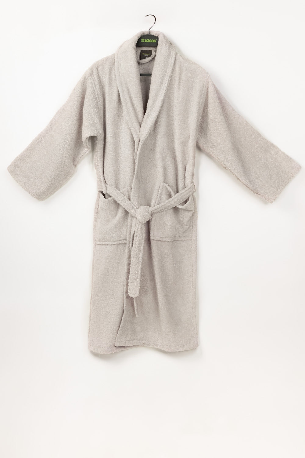 Ash Lilac Combed Bathrobe