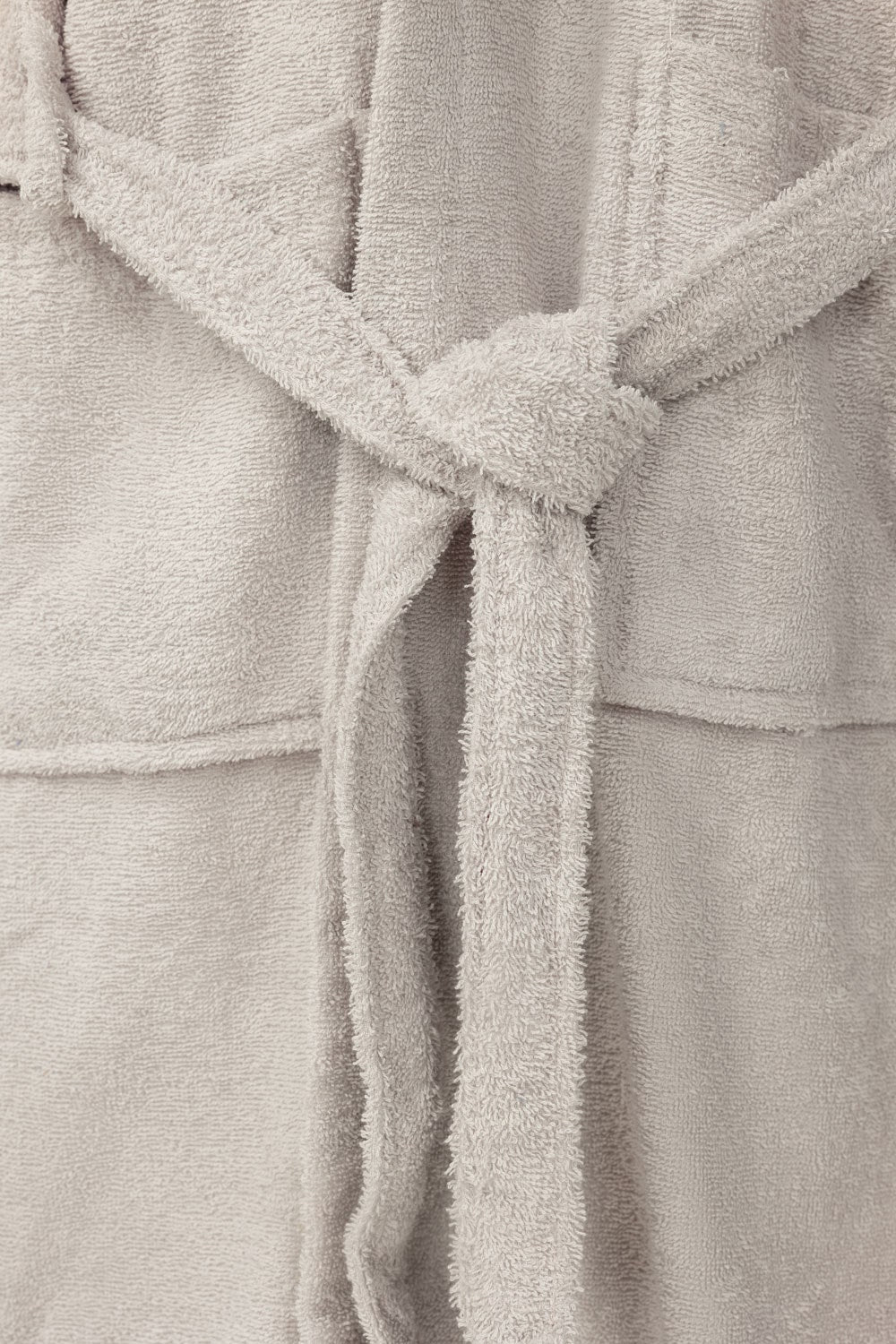 Ash Lilac Combed Bathrobe