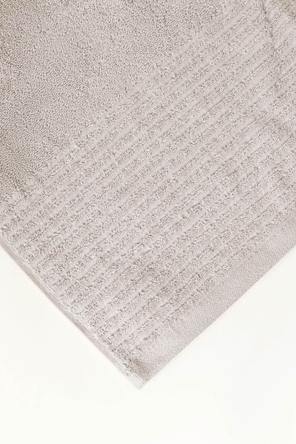 Ash Lilac Combed Towel Plain