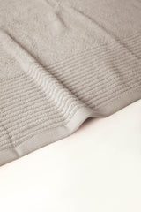Ash Lilac Combed Towel Plain