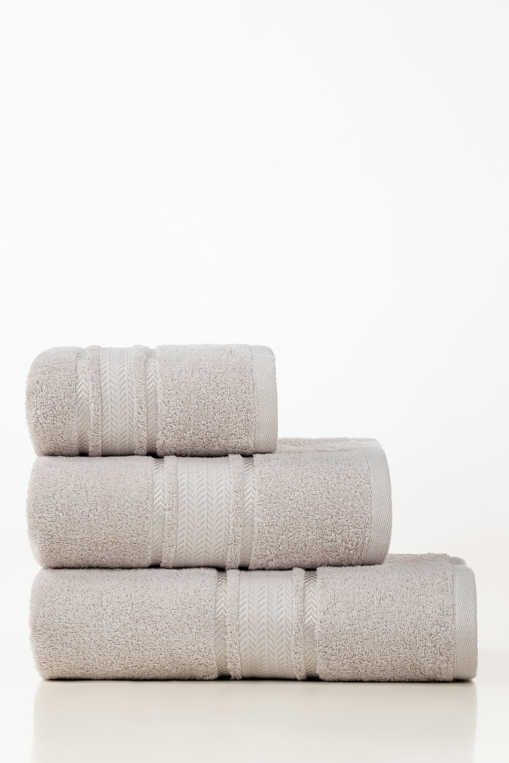 Ash Lilac Combed Towel Viscose