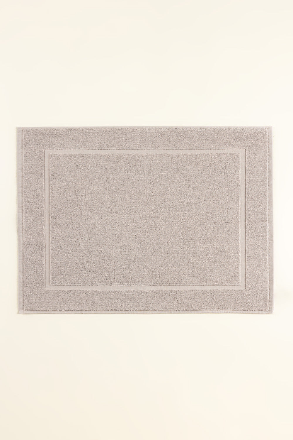 Ash Lilac Terry Bath Mat