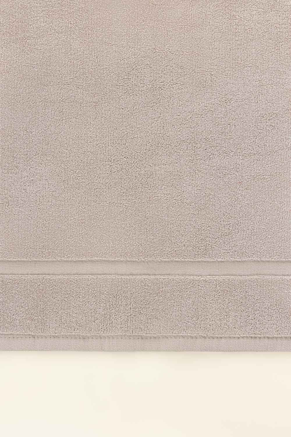 Ash Lilac Terry Bath Mat