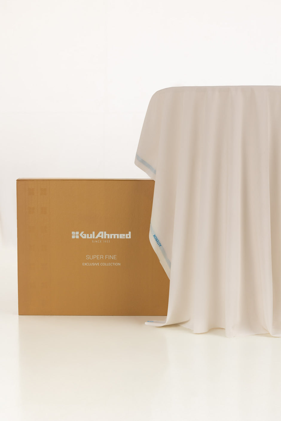 Asterion Unstitched Fabric Blended with Gift Box